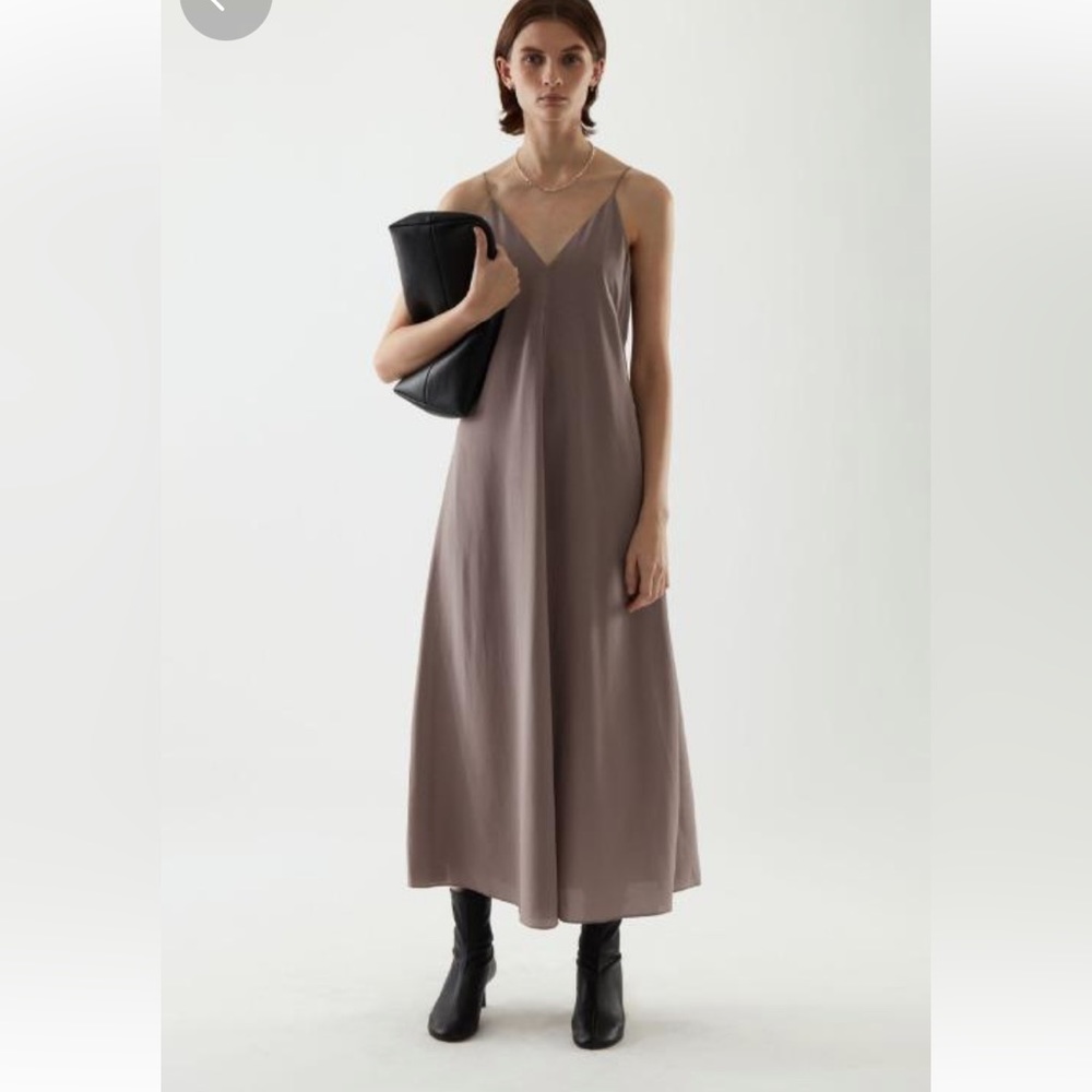 COS Silk Slip Dress